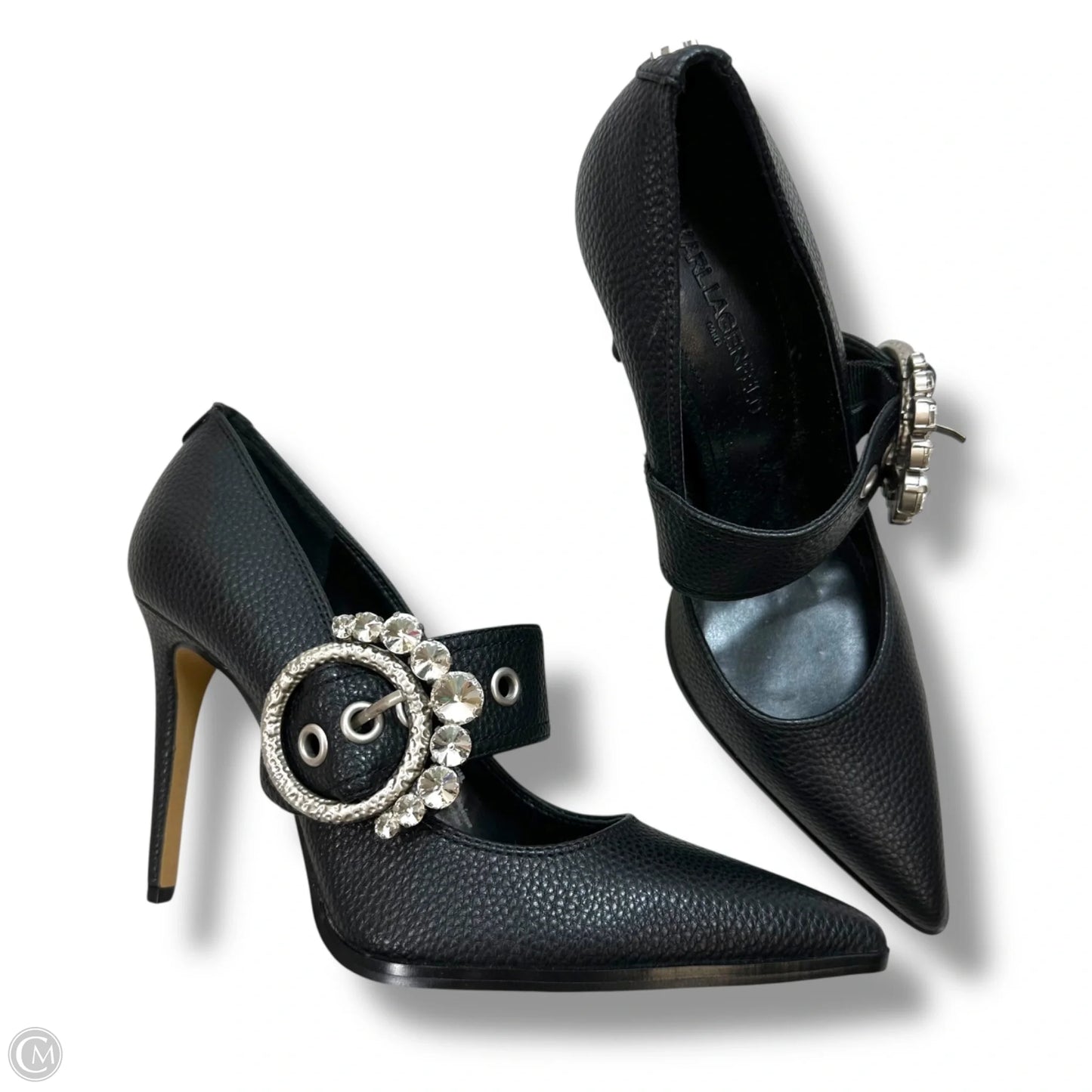 Shoes Heels Stiletto By Karl Lagerfeld In Black, Size: 7.5