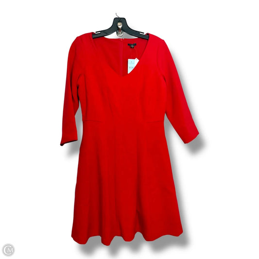 Dress Party Short By Ann Taylor In Red, Size: 8p