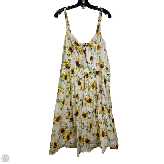 Dress Casual Short By Torrid In Floral Print, Size: 2x