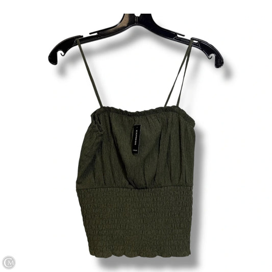 Tank Top By Express In Green, Size: Xs