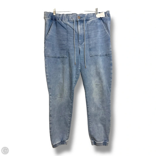 Jeans Skinny By American Eagle In Blue Denim, Size: 18