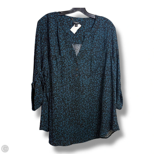 Top Long Sleeve By Torrid In Black, Size: 3x
