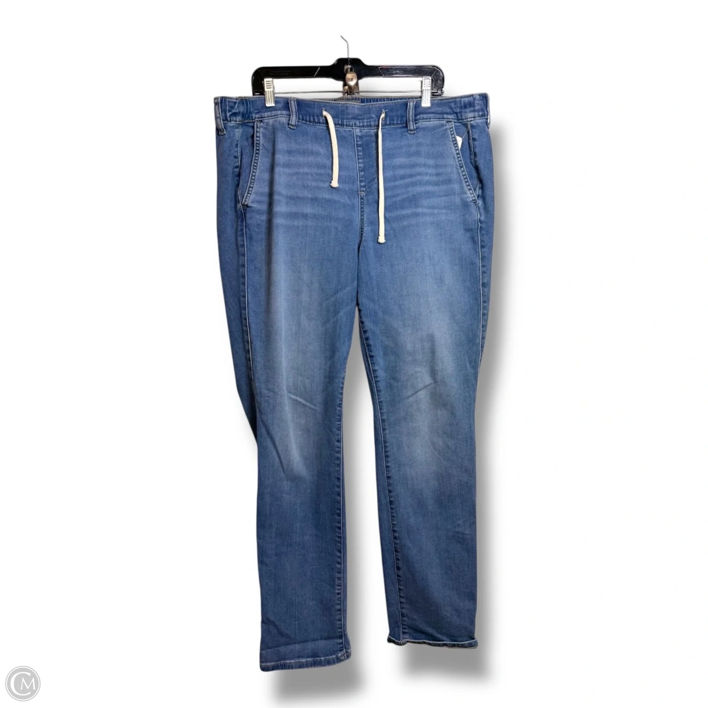 Jeans Straight By Torrid In Blue Denim, Size: 2