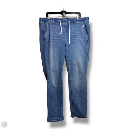 Jeans Straight By Torrid In Blue Denim, Size: 2