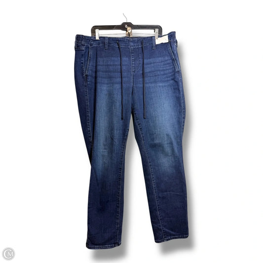 Jeans Straight By Torrid In Blue Denim, Size: 2