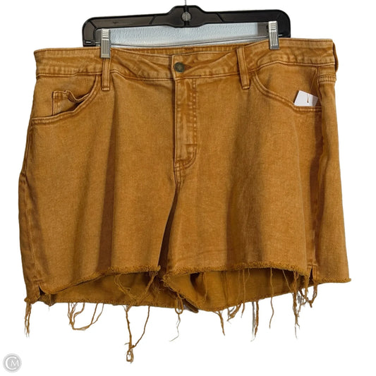 Shorts By Ava & Viv In Tan, Size: 18