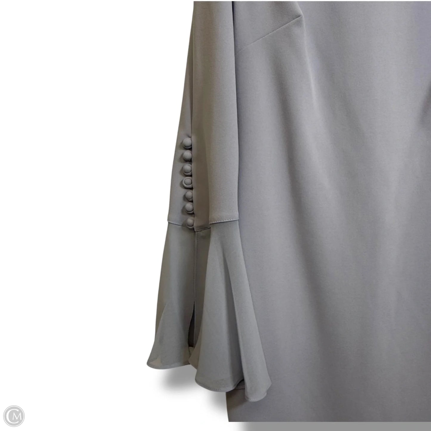 Dress Party Midi By Calvin Klein In Grey, Size: 8