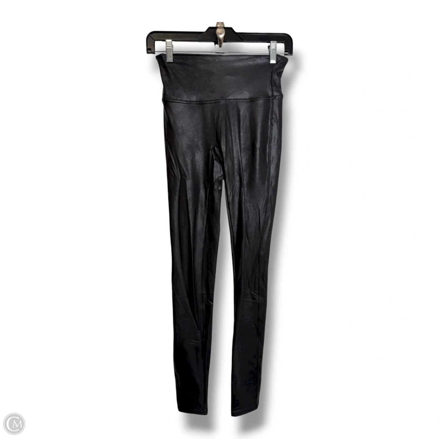 Athletic Leggings By Spanx In Black, Size: S