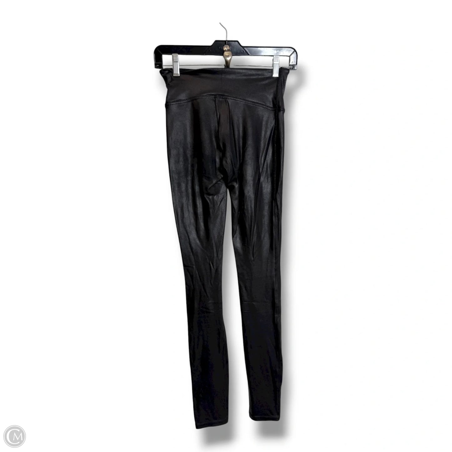 Athletic Leggings By Spanx In Black, Size: S