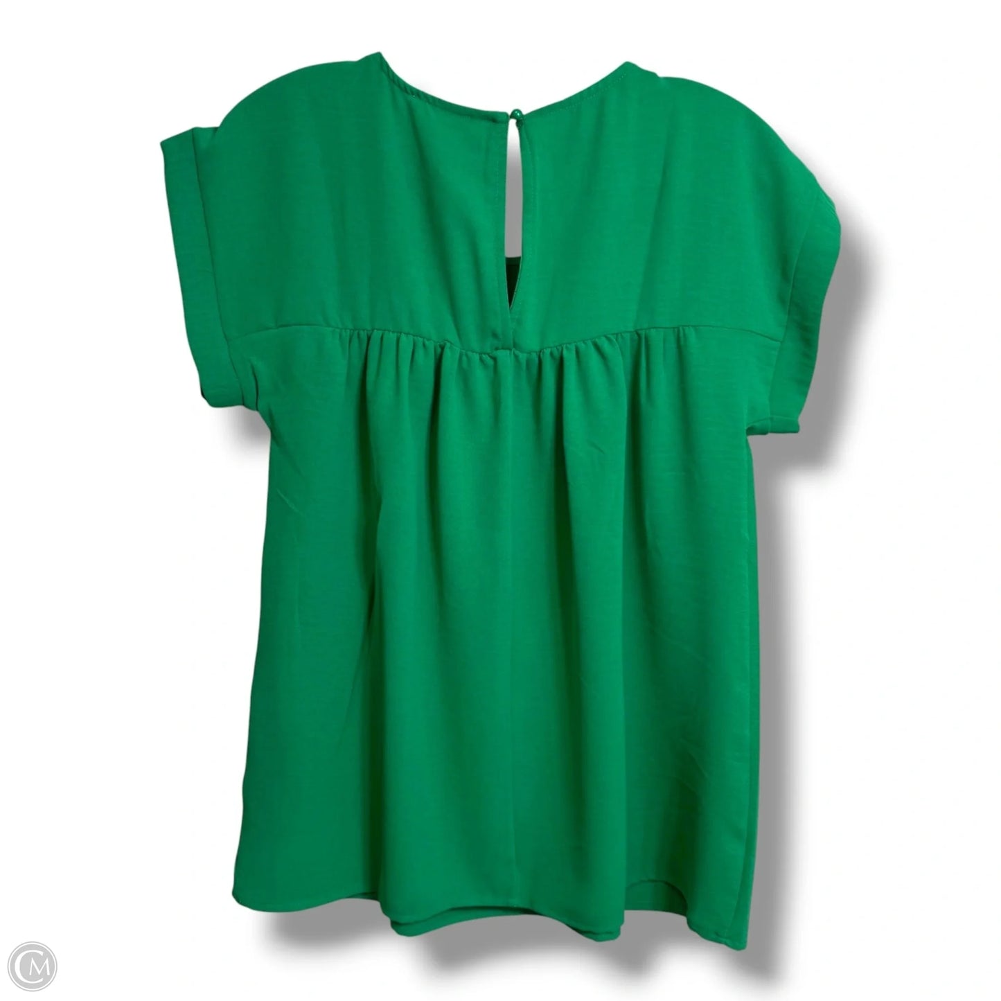Top Short Sleeve By Andree By Unit In Green, Size: S