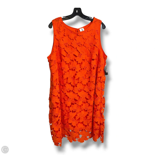 Dress Party Short By Julia Jordan In Orange, Size: 18