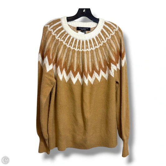 Sweater By French Connection In Tan, Size: M