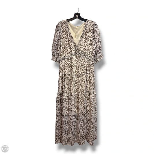 Dress Casual Maxi By Jodifl In Animal Print, Size: M