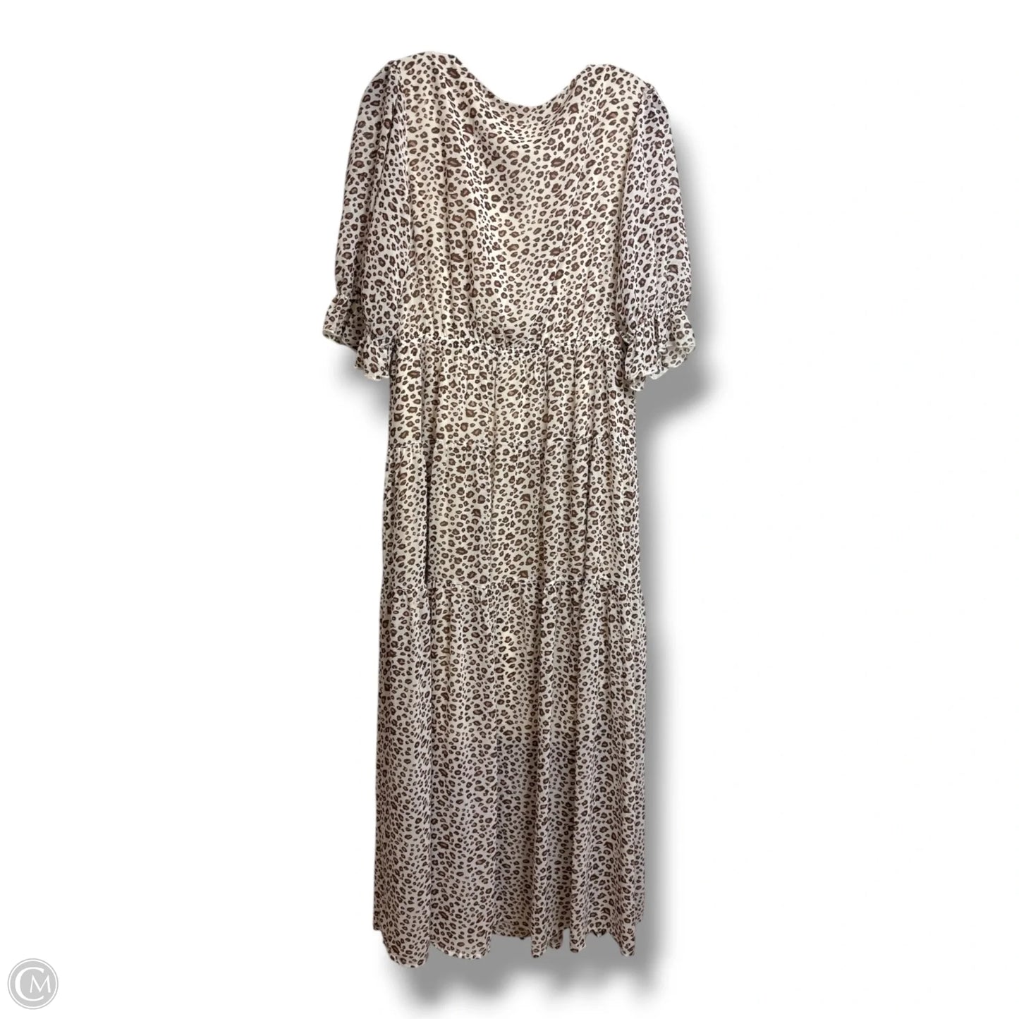 Dress Casual Maxi By Jodifl In Animal Print, Size: M