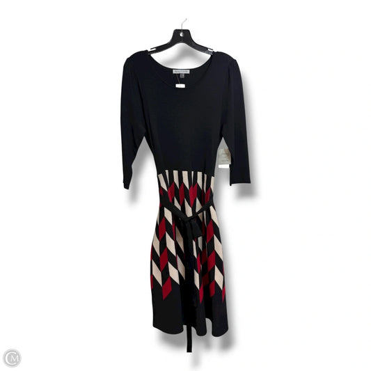 Dress Party Midi By Dannyandnicole In Black, Size: L