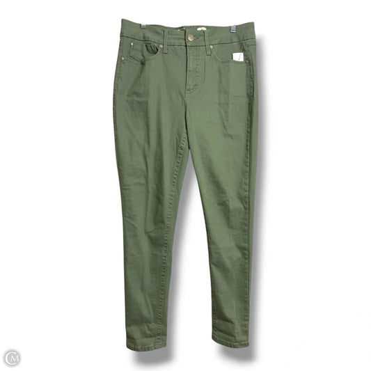 Jeans Straight By Seven 7 In Green, Size: 12