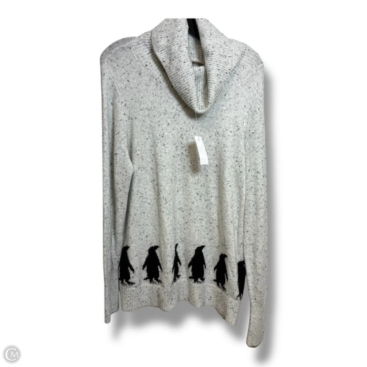 Sweater By Loft In Grey, Size: Xl
