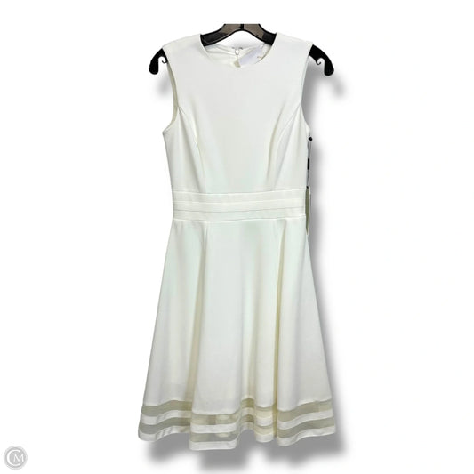 Dress Party Short By Calvin Klein In White, Size: 2