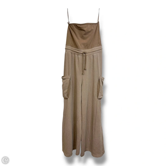 Strapless Jumpsuit By Free People In Tan, Size: S