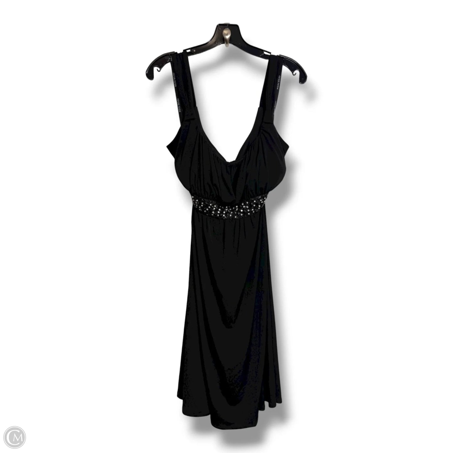 Dress Party Short By Bisou Bisou In Black, Size: 22