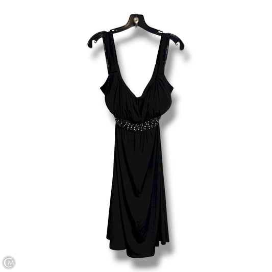 Dress Party Short By Bisou Bisou In Black, Size: 22