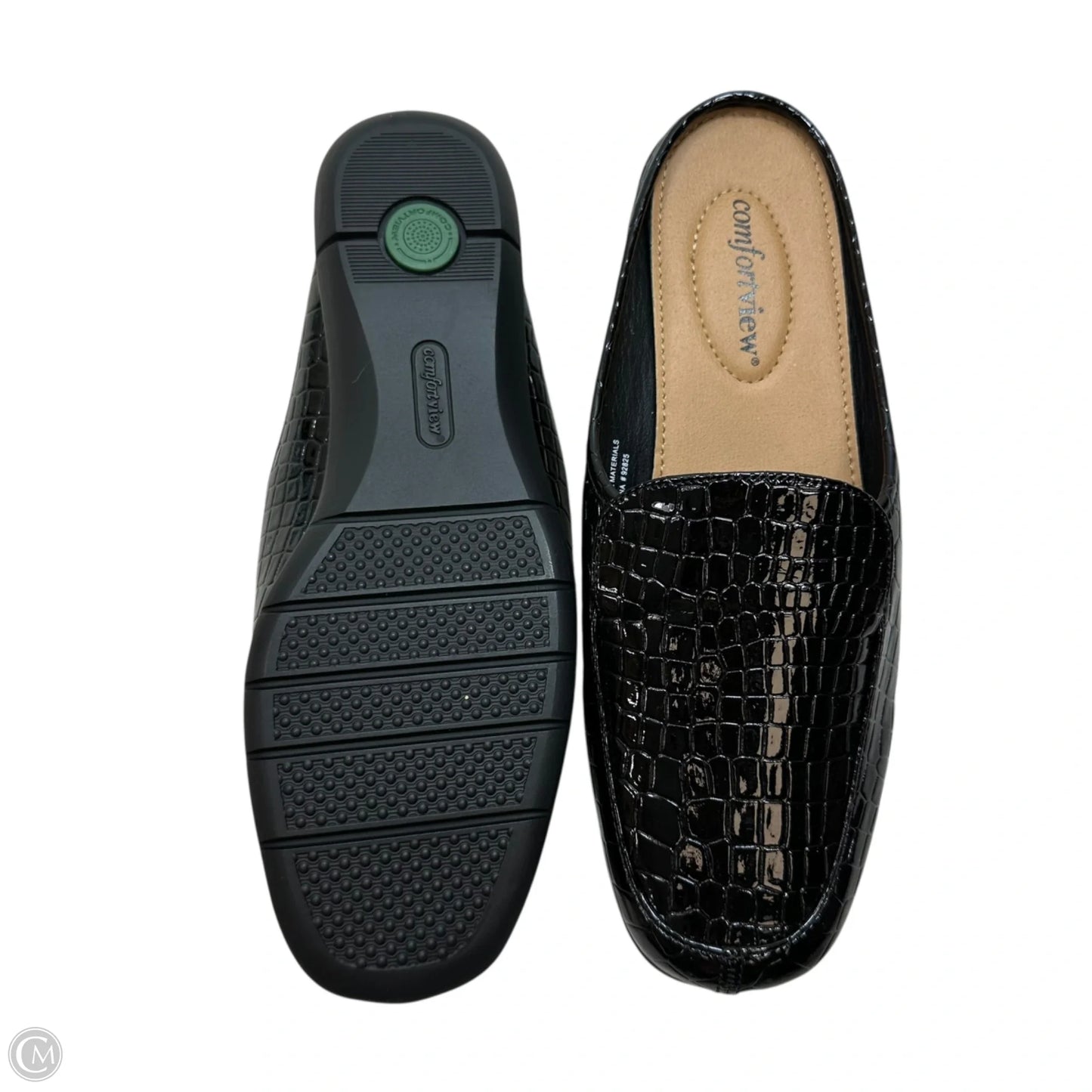 Shoes Flats By Comfortview In Black, Size: 7.5