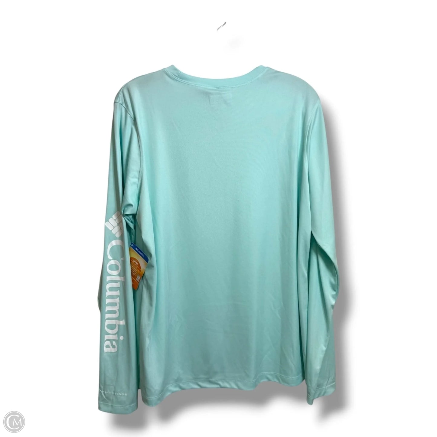 Athletic Top Long Sleeve Crewneck By Columbia In Blue, Size: Xl
