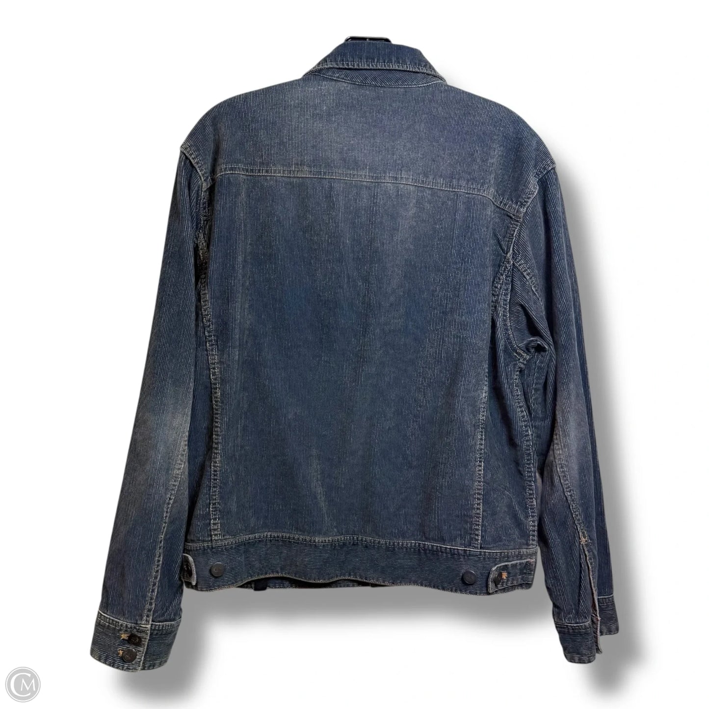 Jacket Denim By Kenneth Cole In Blue, Size: M