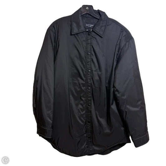 Jacket Windbreaker By Velvet Heart In Black, Size: Medium