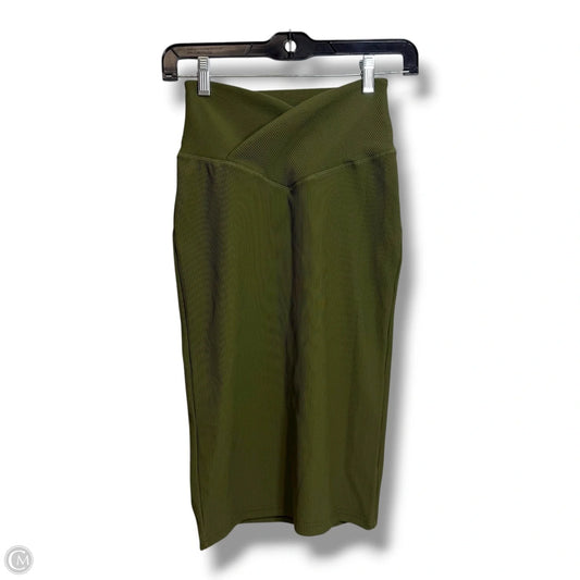 Skirt Mini & Short By Buffbunny In Green, Size: M