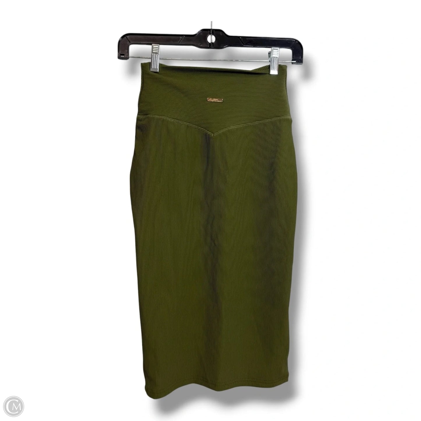 Skirt Mini & Short By Buffbunny In Green, Size: M