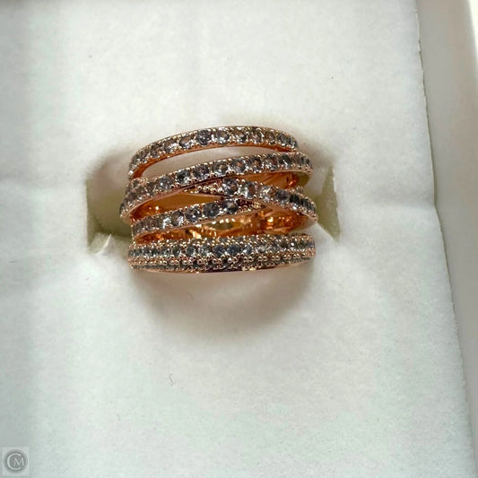 The Carabella Ring Main Stone: Array of Lab Created Stones & Diamond Cubic Zirconia Ring Band By Cme