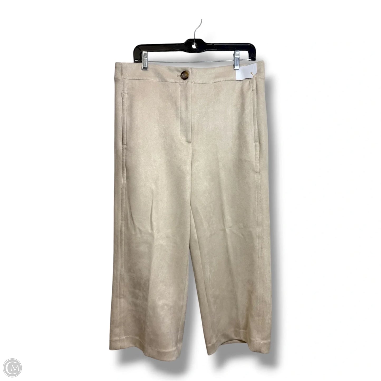 Pants Wide Leg By Ann Taylor In Ivory, Size: 12