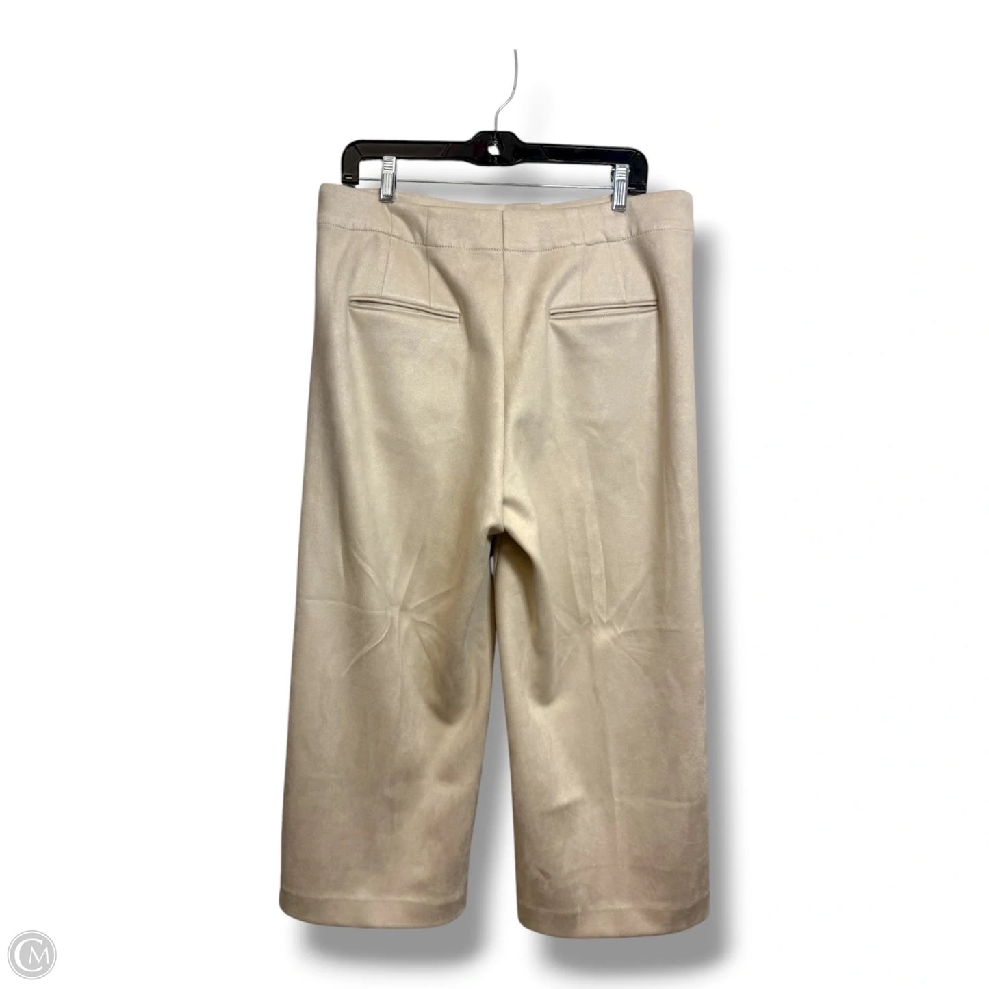Pants Wide Leg By Ann Taylor In Ivory, Size: 12