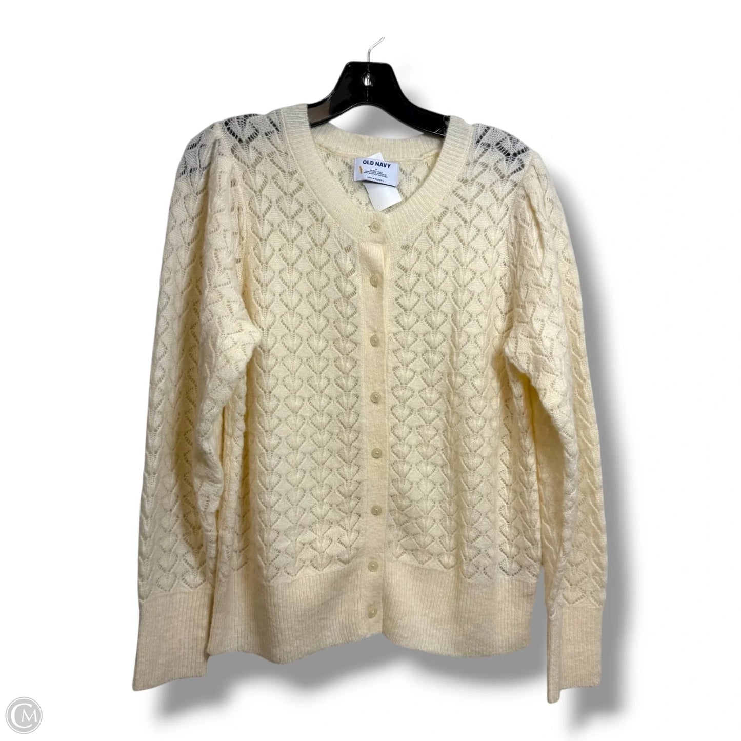 Cardigan By Old Navy In Ivory, Size: M