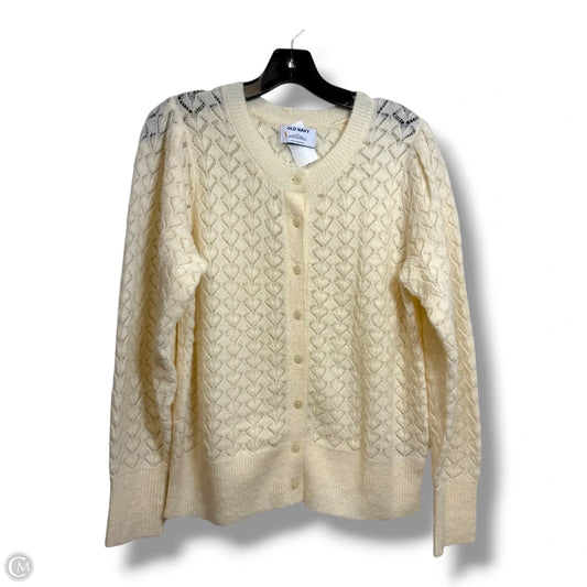 Cardigan By Old Navy In Ivory, Size: M