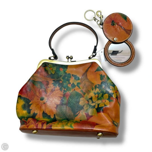 Handbag & mirror keychain charm Designer By Patricia Nash, Size: Small