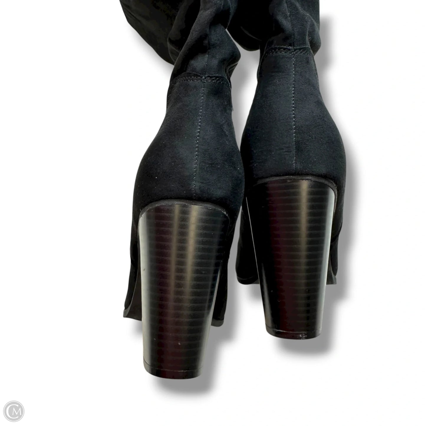 Boots Ankle Heels By Style And Company In Black, Size: 12