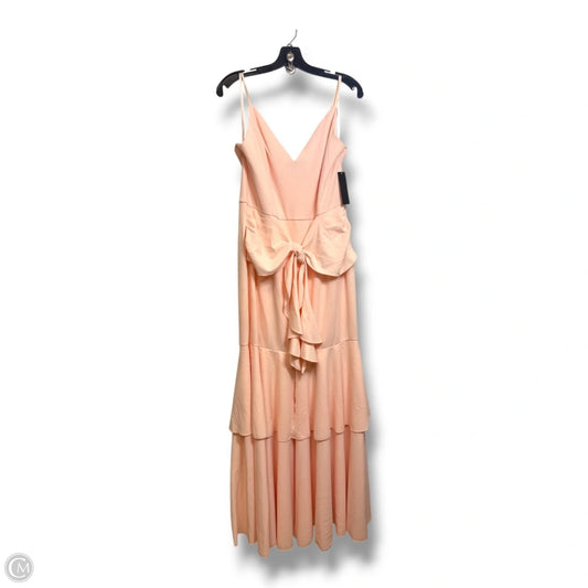 Dress Casual Maxi By Venus In Peach, Size: 14