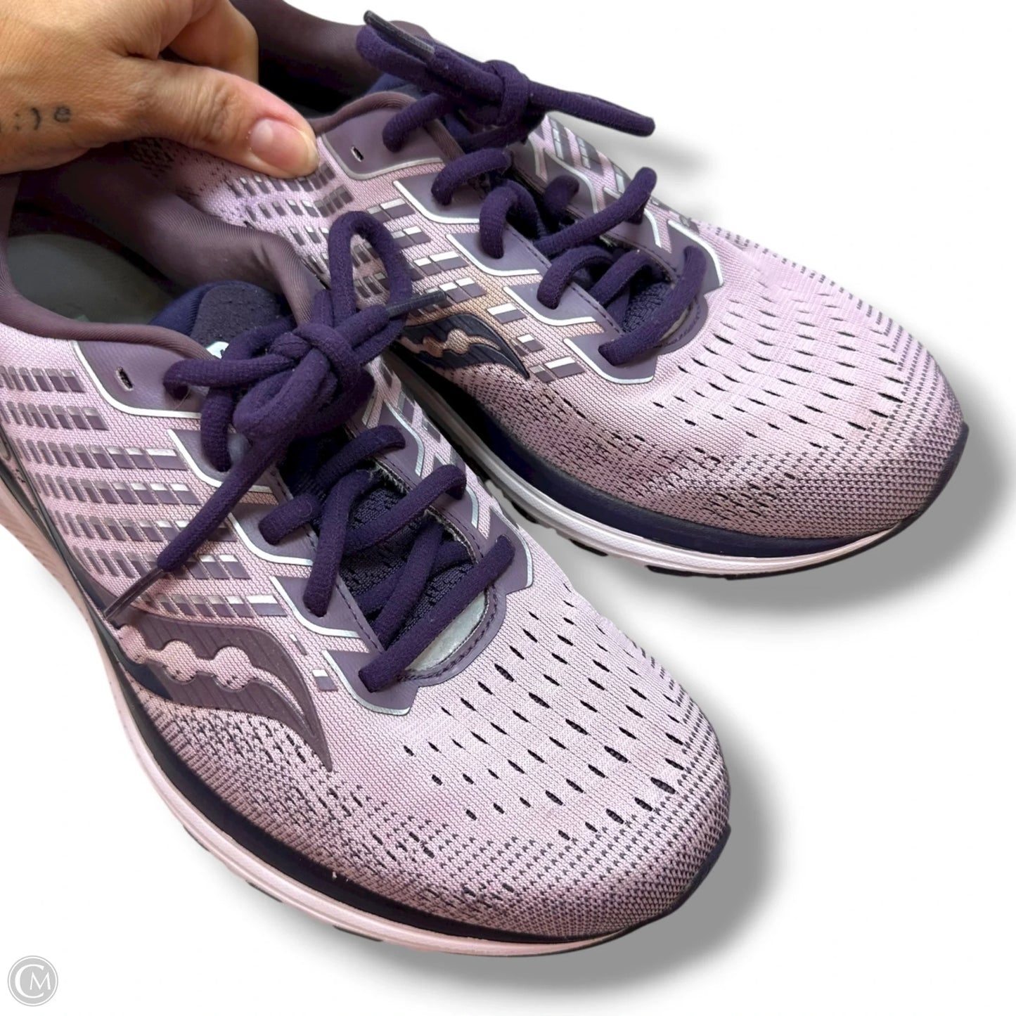 Shoes Sneakers By Saucony In Purple, Size: 9.5