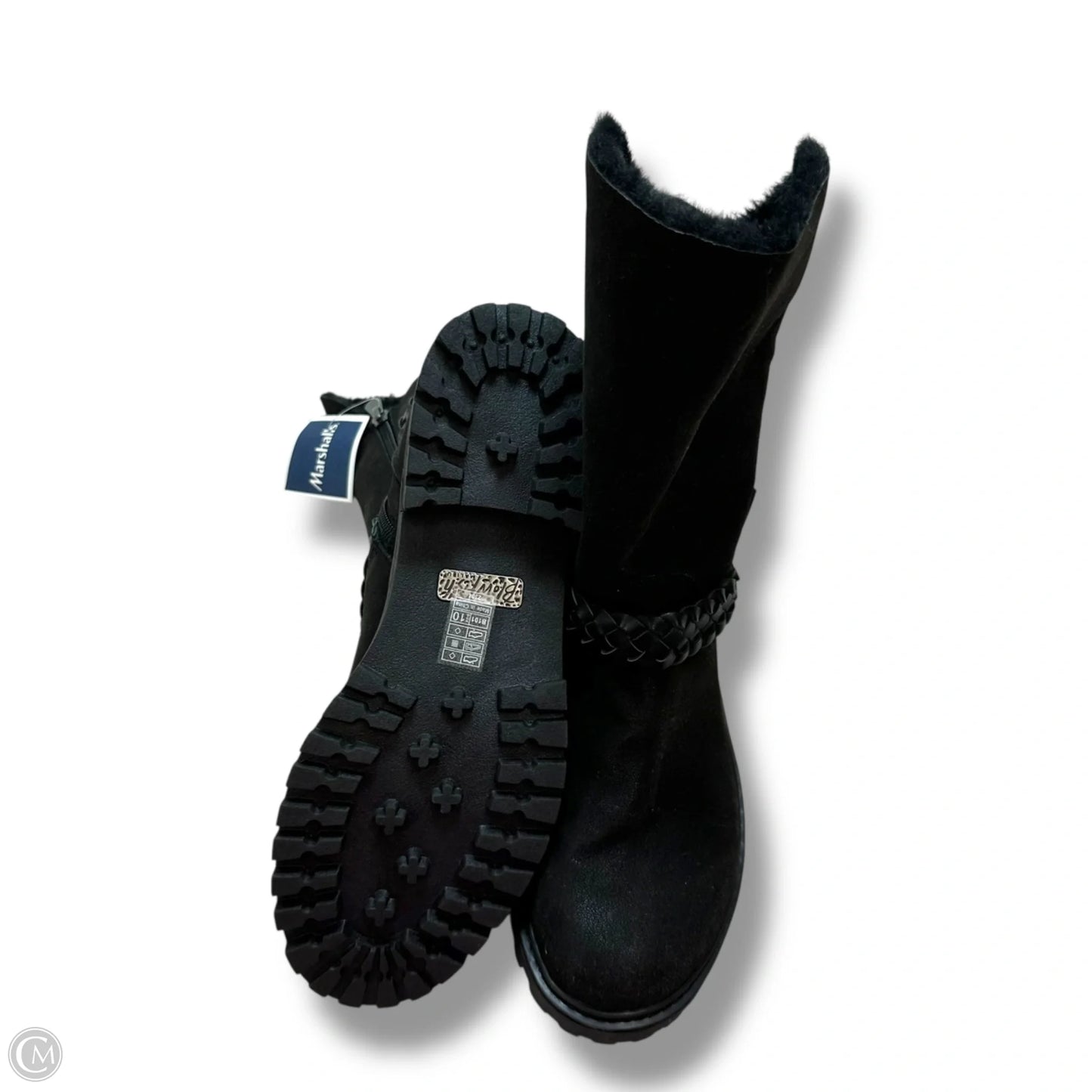 Boots Ankle Flats By Blowfish In Black, Size: 10