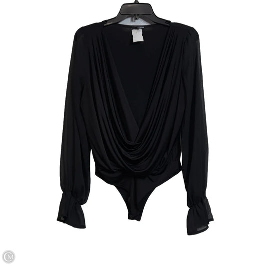 Bodysuit By Fashion Nova In Black, Size: L