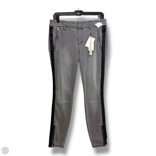 Jeans Skinny By Level 99 In Grey Denim, Size: 10