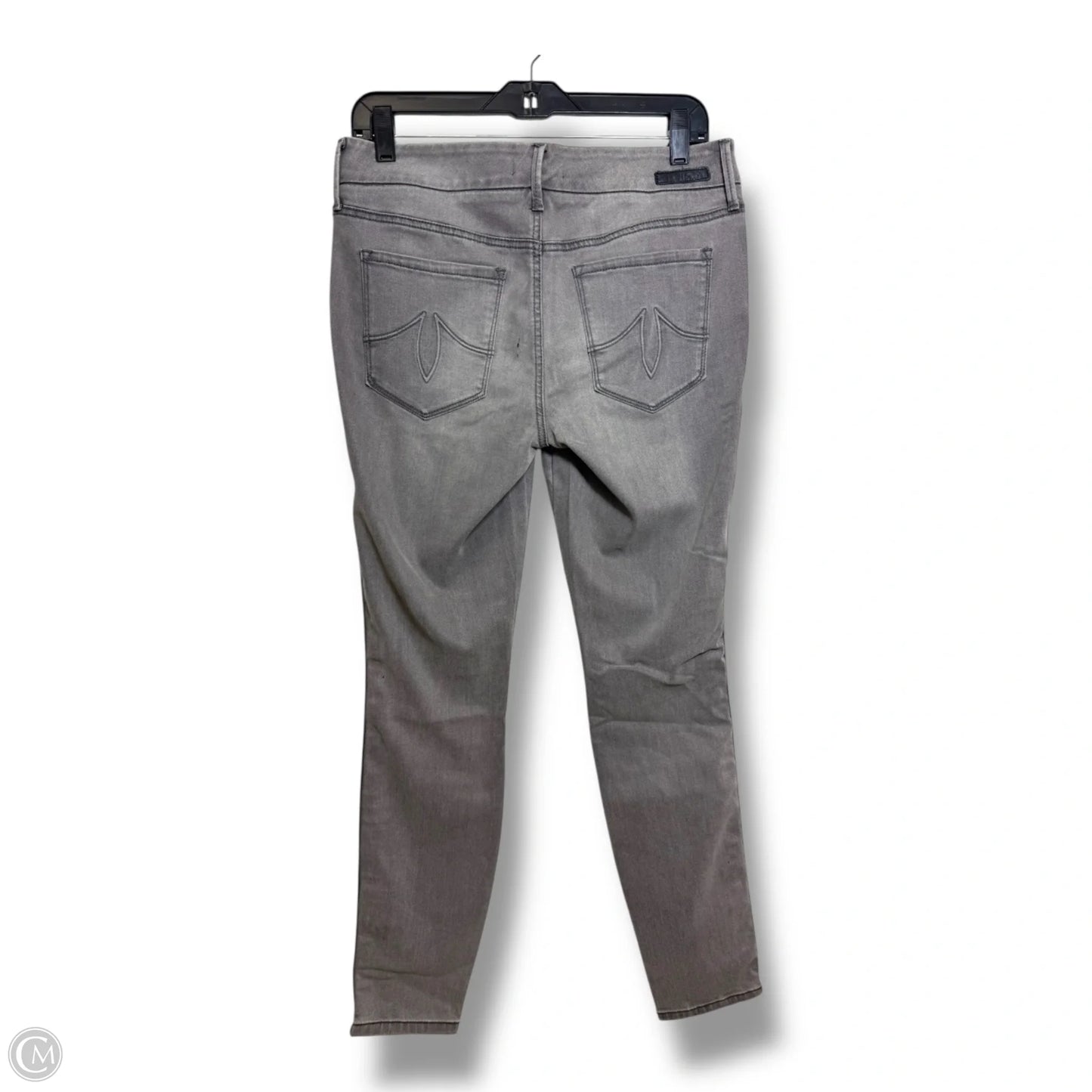 Jeans Skinny By Level 99 In Grey Denim, Size: 10