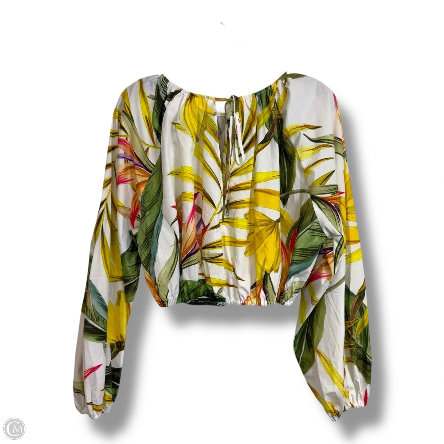 Top Long Sleeve By H&m In Multi-colored, Size: M
