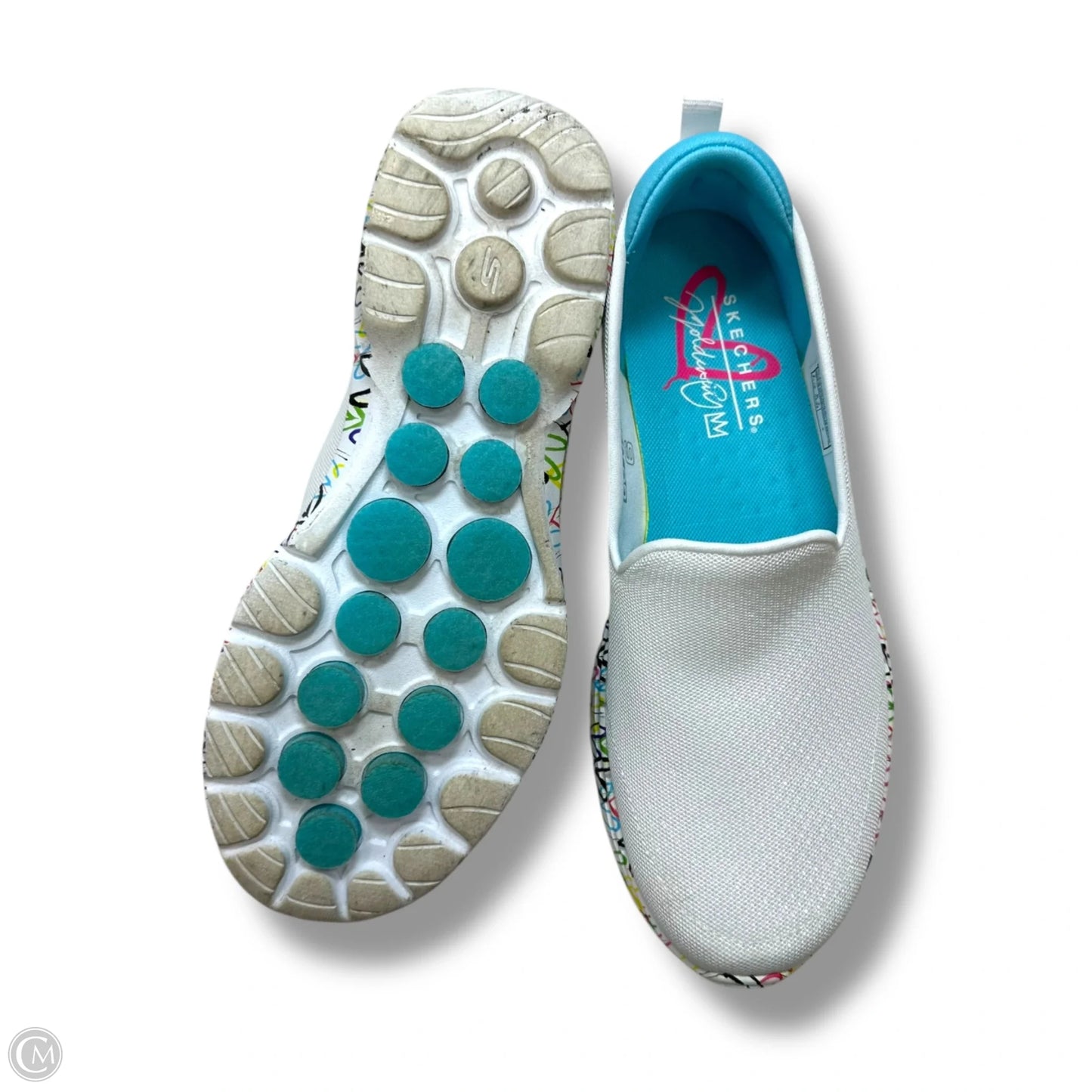 Shoes Sneakers By Skechers In White, Size: 8