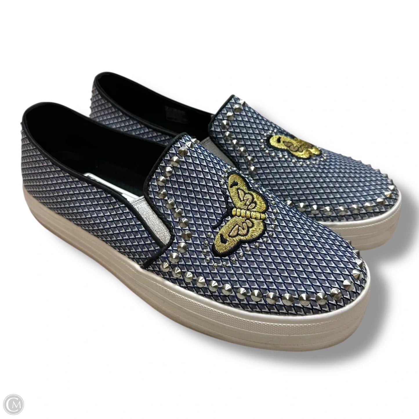 Shoes Flats By Skechers In Blue, Size: 8