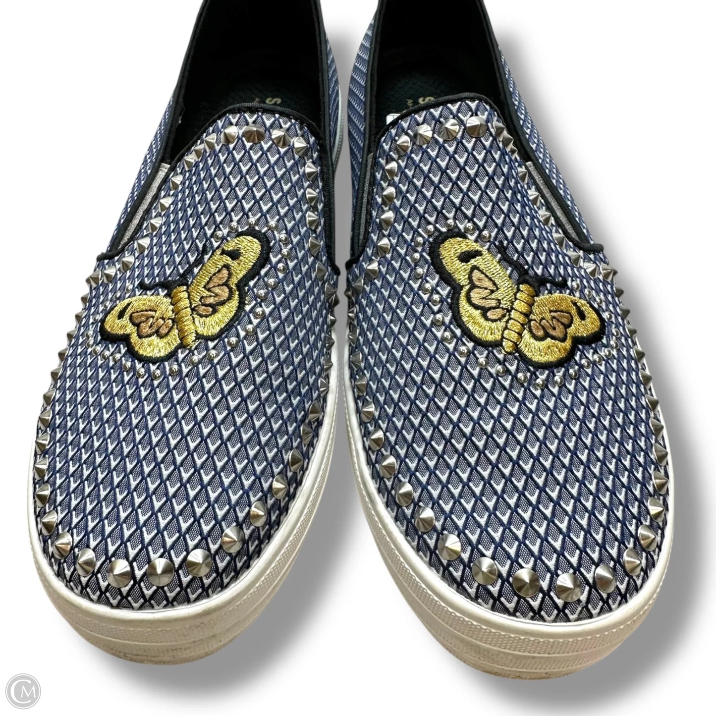 Shoes Flats By Skechers In Blue, Size: 8