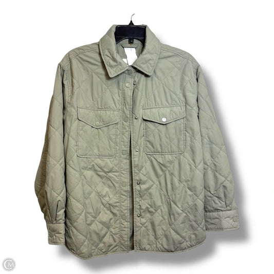 Top Long Sleeve By Abercrombie And Fitch In Tan, Size: Xs