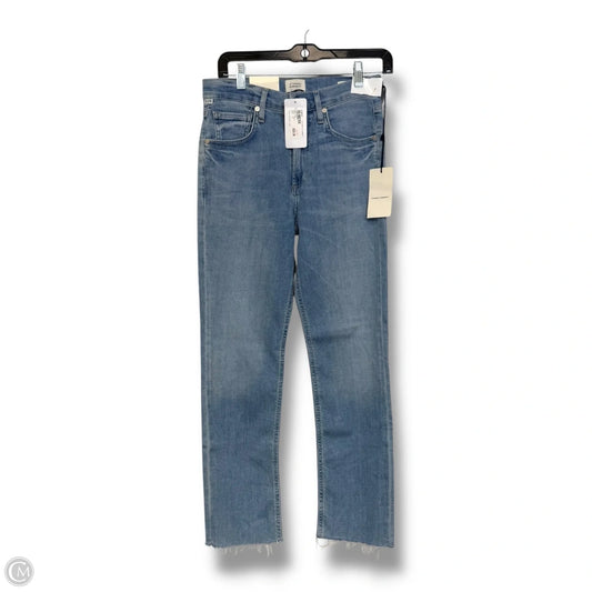 Jeans Straight By Citizens Of Humanity In Blue Denim, Size: 4